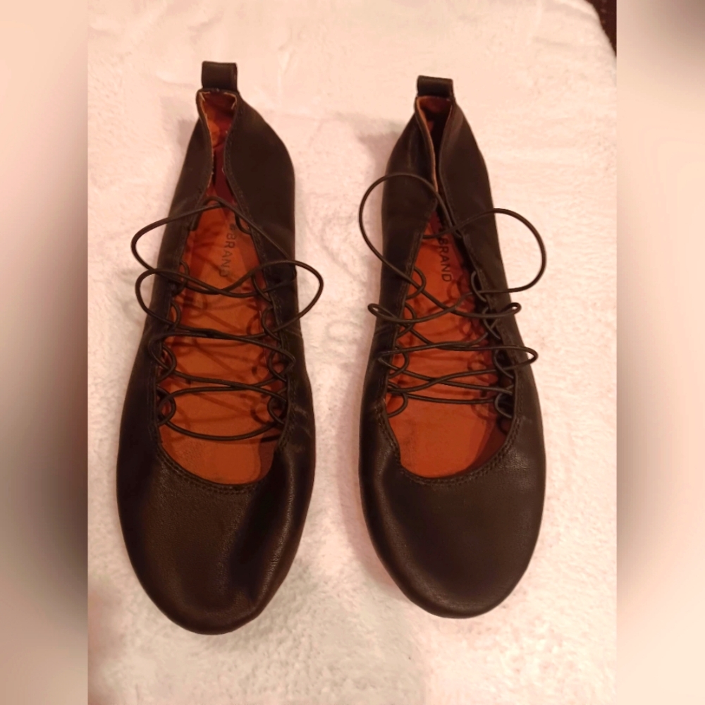 Lucky Brand Strappy Ballet Flats 10